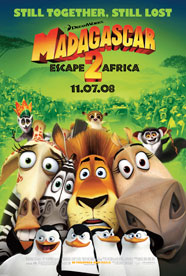 Madagascar: Escape 2 Africa Poster