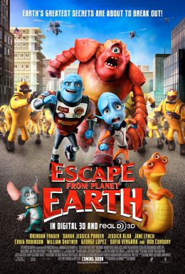 Escape From Planet Earth Poster